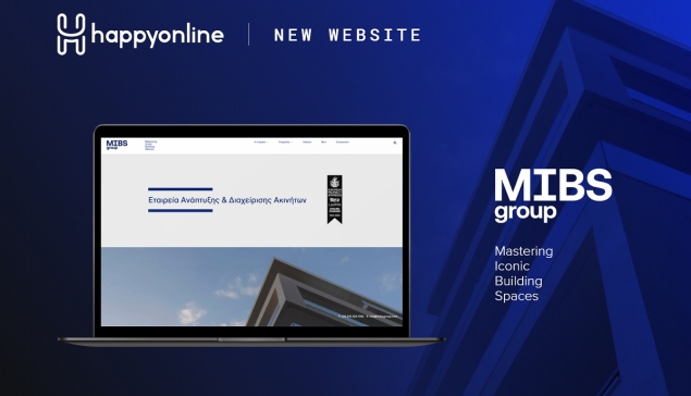 Νέο website για τον Όμιλο MIBS – σχεδιασμένο από την HappyOnline